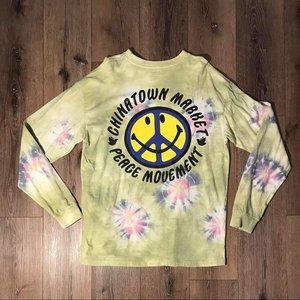 Chinatown market peace movement Long sleeve T-shirt